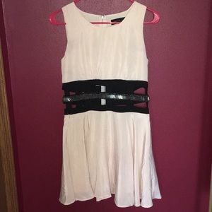 Caged Waist Dress